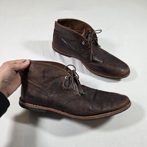 Timberland Boots Wodehouse Chukka Boots Leather Casual Men's 12 Rich Brown Boots